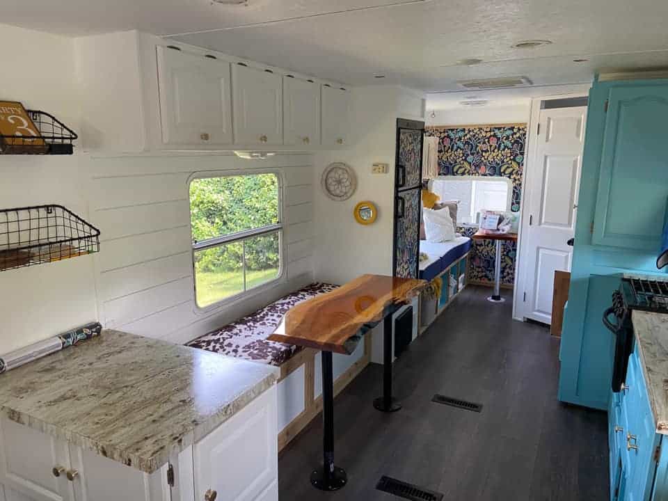 camper dinette replacement ideas