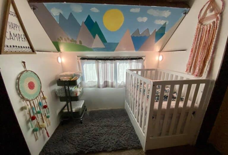 13 Creative RV Nursery Ideas + RV Camp Sleep with Baby Tips! The