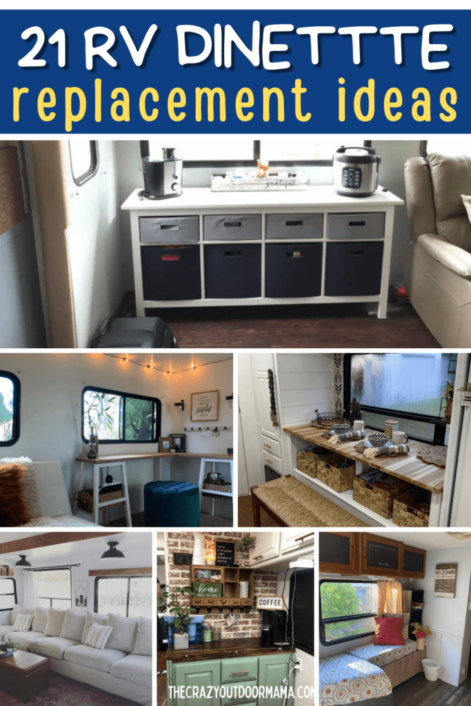 rv dinette replacement ideas and how to