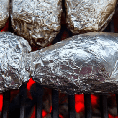 25 Easy Foil Packet Campfire Meals and Make Aheads! Story Poster Image