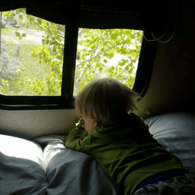 RV Camping with Toddlers – How to get some sleep! Story Poster Image