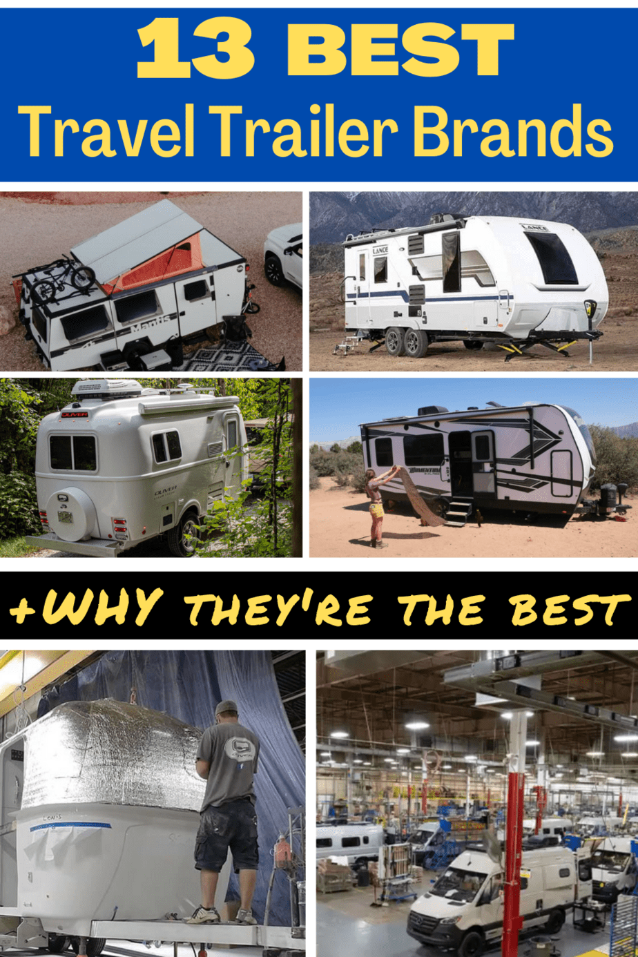 13 Best Travel Trailer Brands (4 is Barely Known!) The Crazy Outdoor
