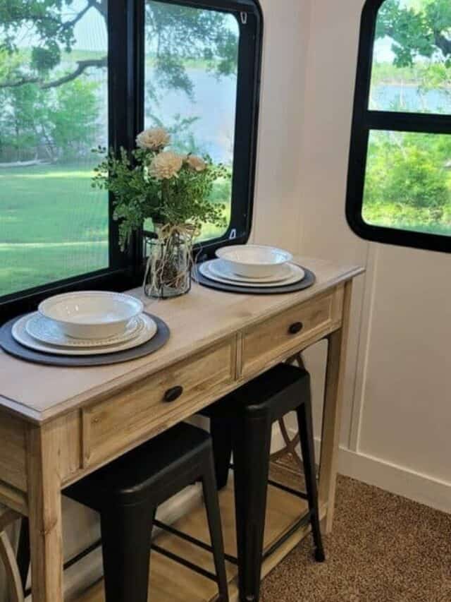 Rv dining on sale booth replacement