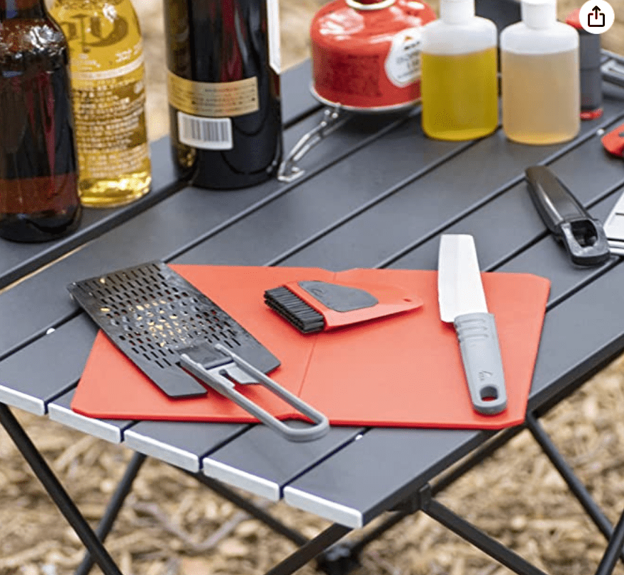 portable camp cutting board msr