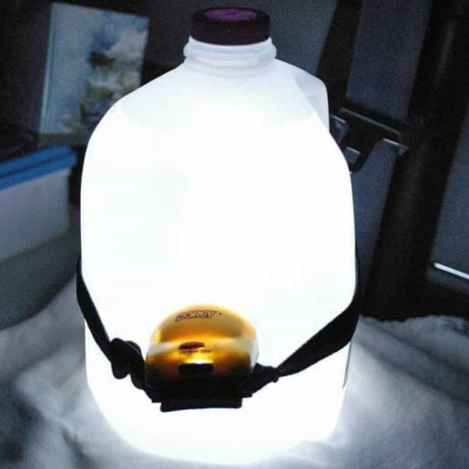 diy jug lantern