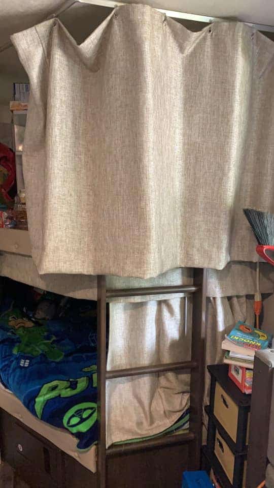 privacy for camper bunk curtains