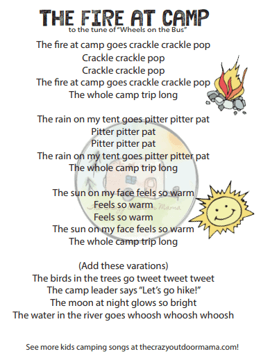 camp song idea