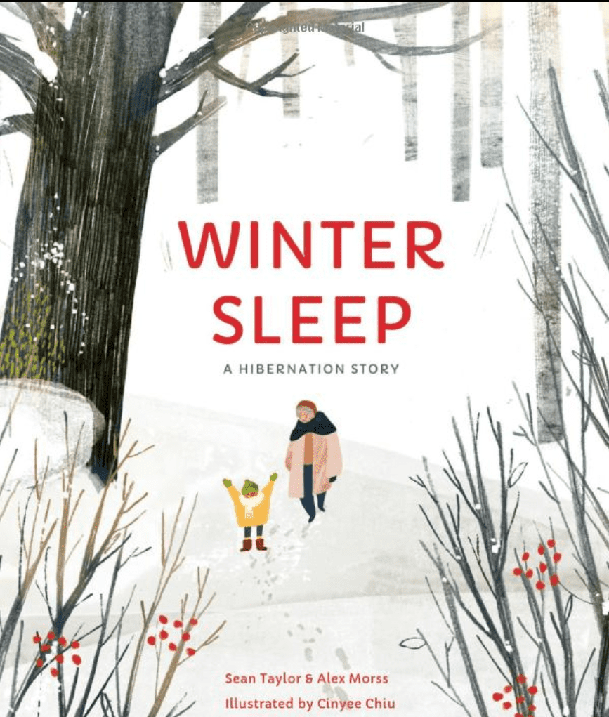 winter sleep hibernation story book 