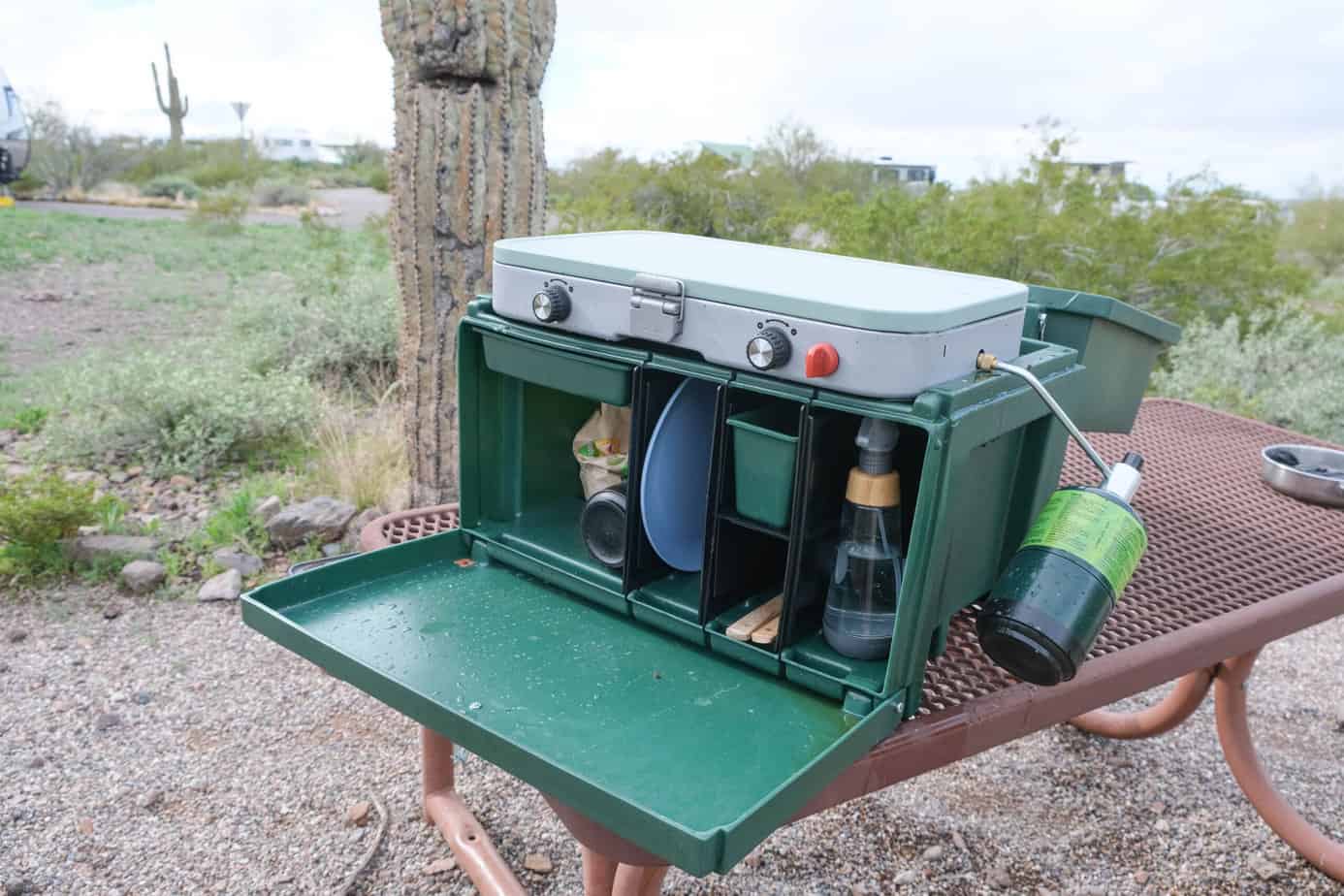 This Camp Kitchen Box Makes Outdoor Cooking Easier Than Ever