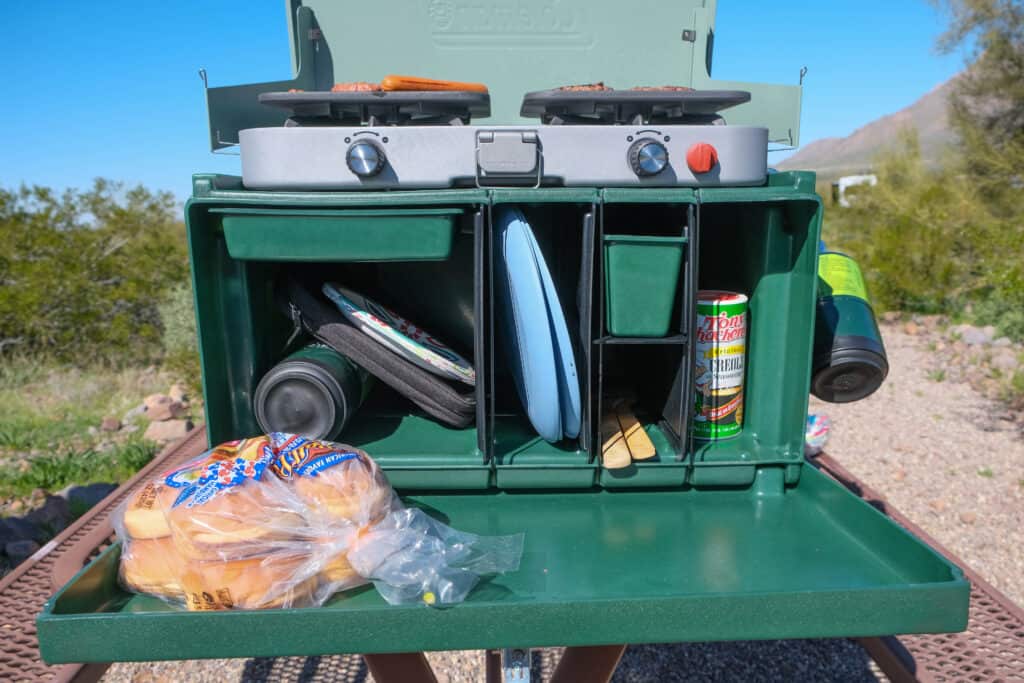 lightweight kitchen camp chuck box to buy