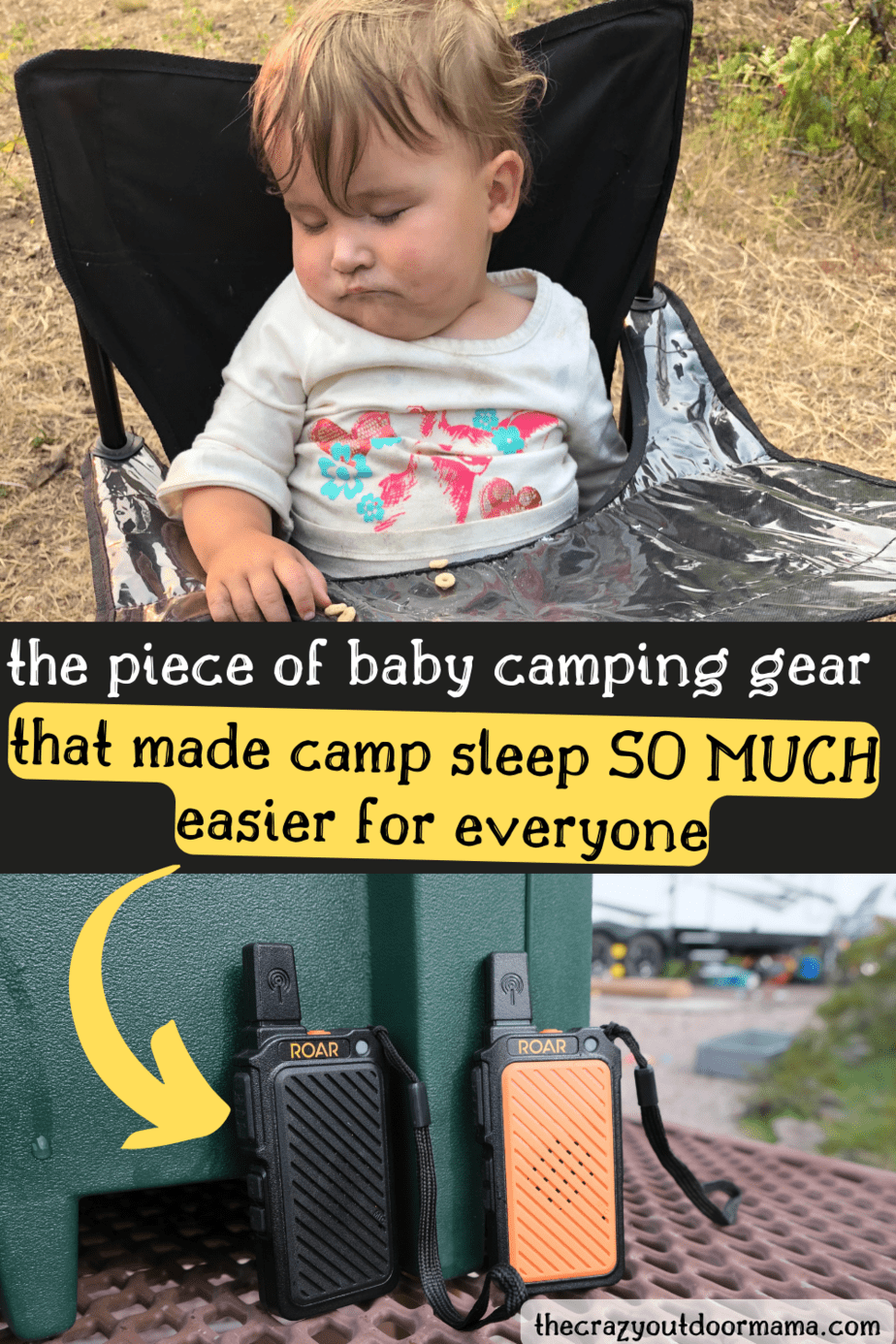 The *Rechargeable* Battery Operated Baby Monitor for Camping Families