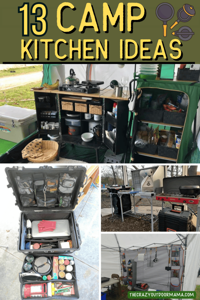 tent camp kitchen setup ideas
