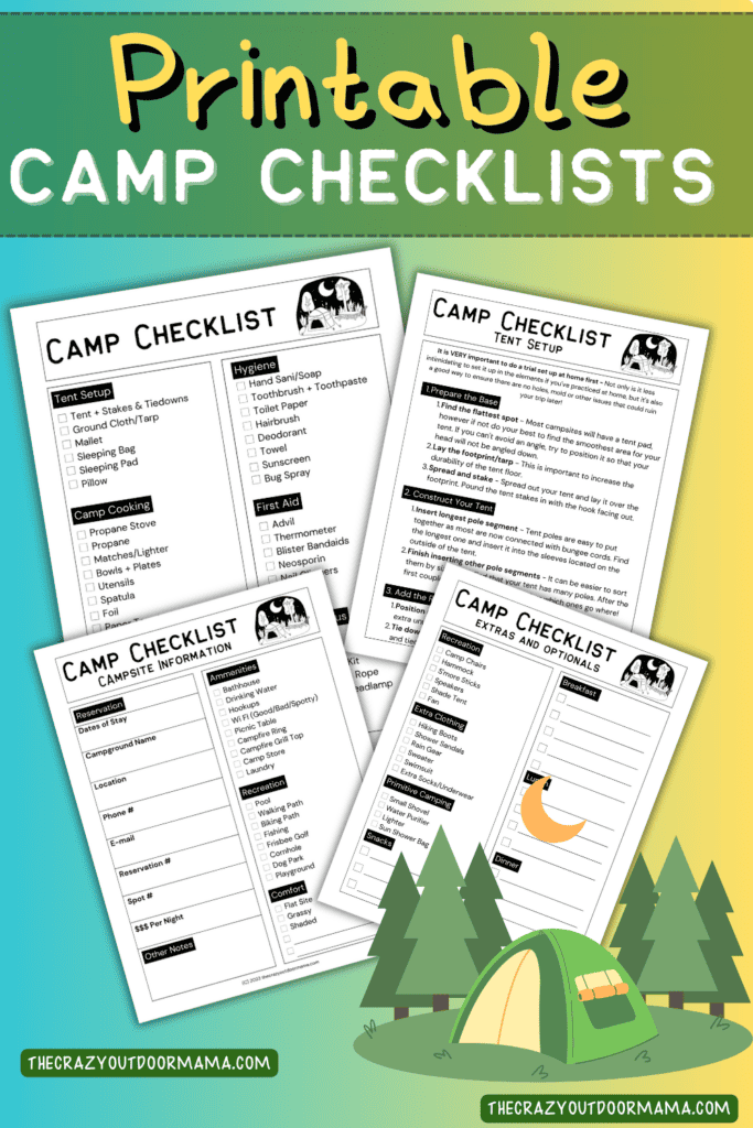 5 Essential Camping Checklists To Simplify Your Next Trip The