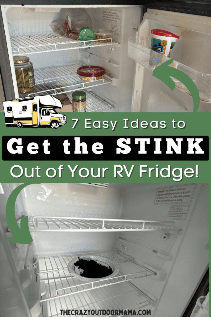 how to remove smells from rv fridge