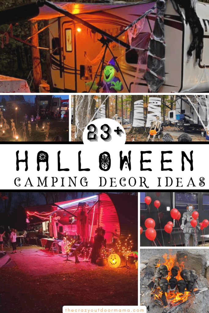 camping halloween decoration ideas