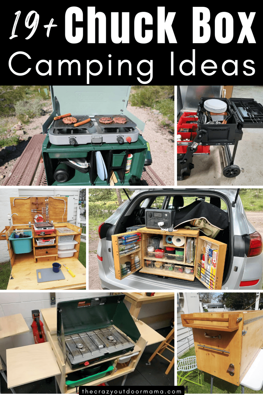 19 Chuck Box Camp Kitchen Setups You'll LOVE! The Crazy Outdoor Mama