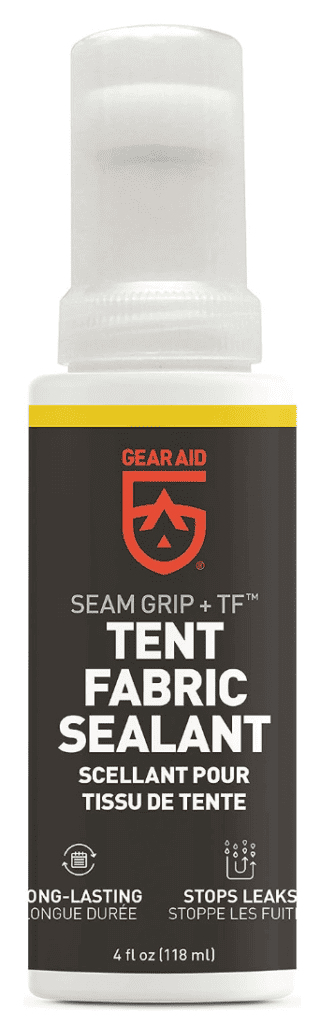 how to seal fabic of tent fly and floor