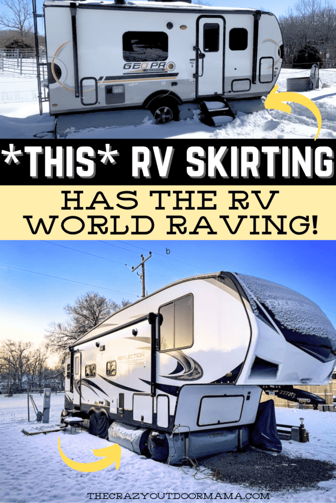 reusable blow up rv skirting for campers review