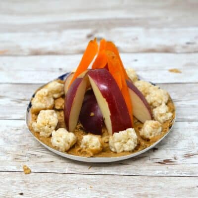 campfire made from food activity for kids
