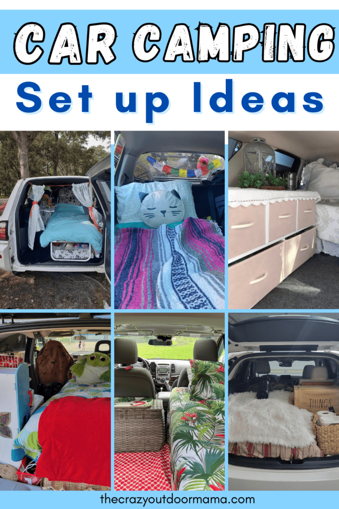 car camping set up ideas and gear