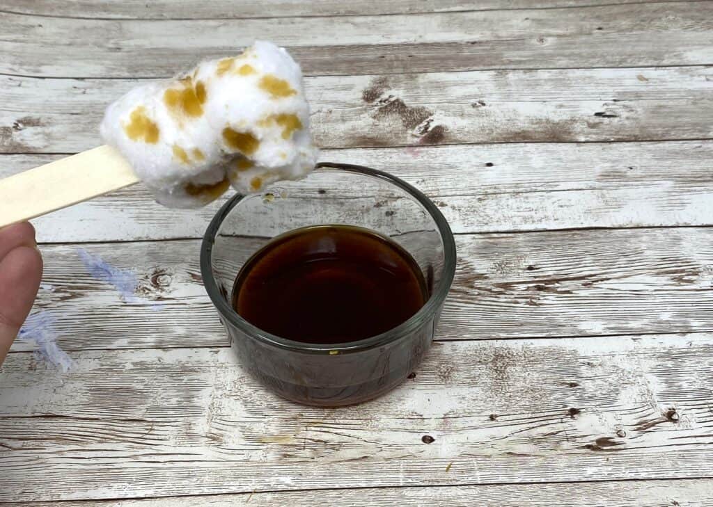 toasted marshmallow cotton ball