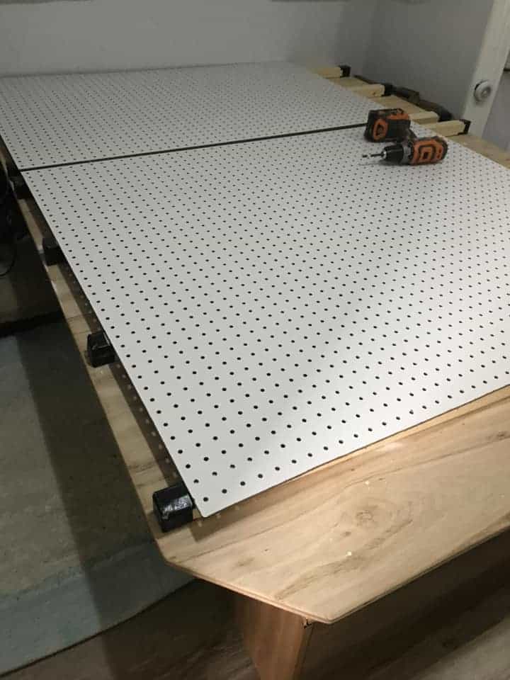 diy mattress ventilation idea for rv using pegboard and slats