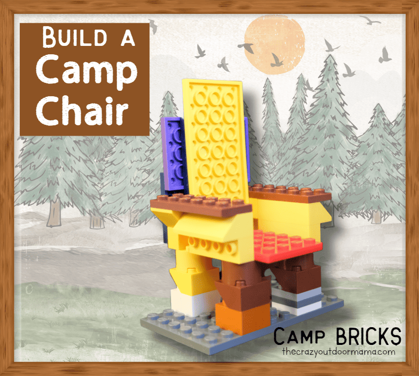 lego camp chair building challenge