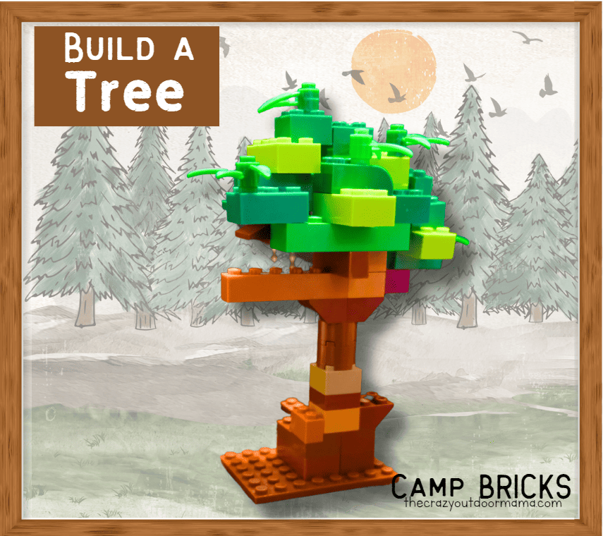 lego tree for camp bricks lego camp week activity