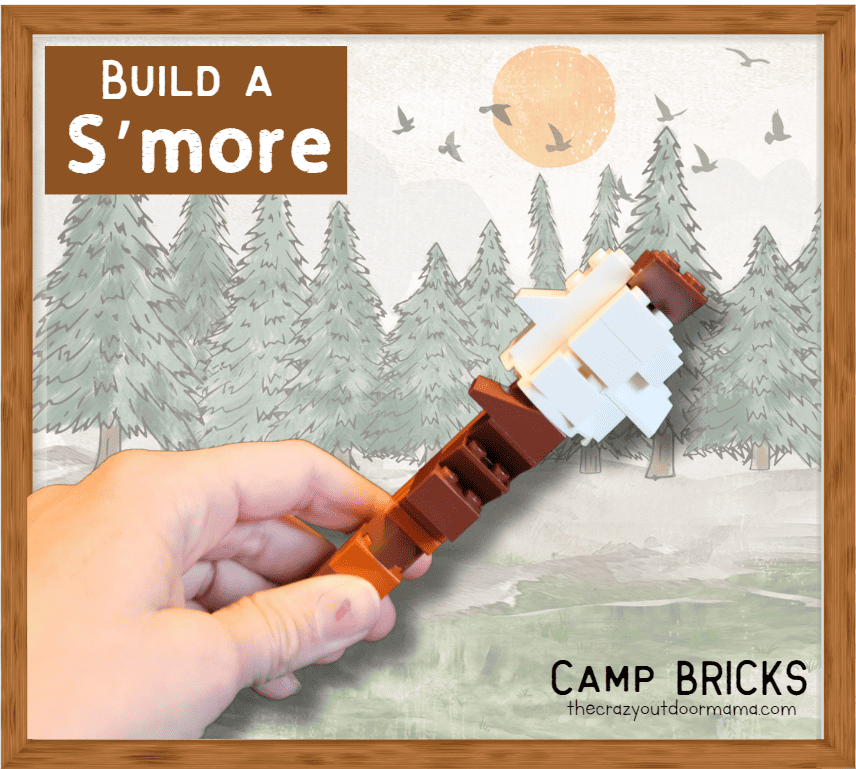 lego s'more idea for camp bricks summer camp activity