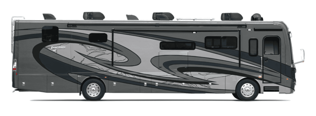 fleetwood discovery 38n class a rv bunk house