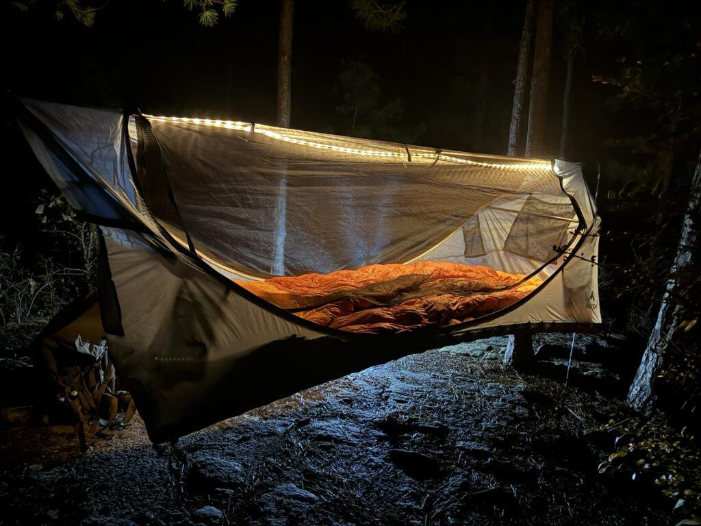 string lights for hammock camping tent lighting