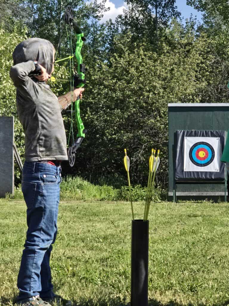 4h archery practice