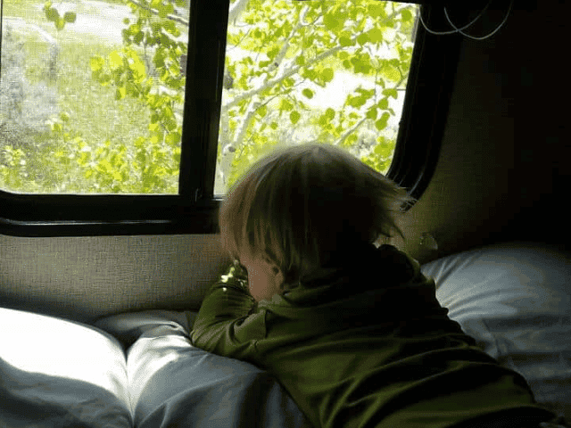 RV Camping with Toddlers – How to get some sleep! Story Poster Image