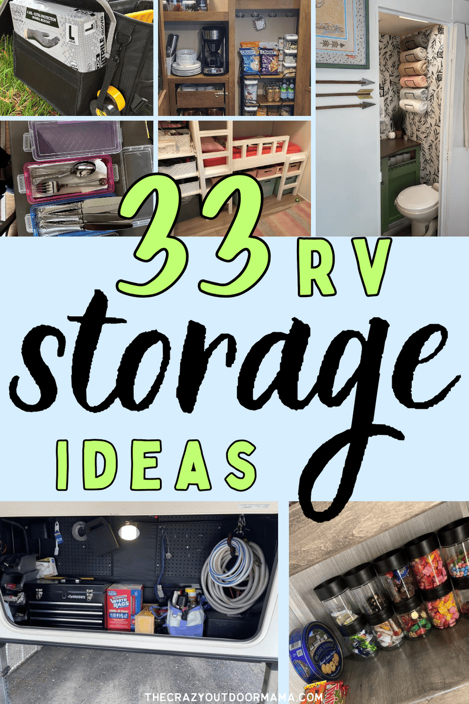 Storage Hacks For Rv RV Storage Hacks: 32 Clever Ideas to Maximize Every Inch (with Photos ...
